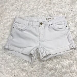 Blank NYC White Denim Shorts
